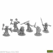 Reaper Miniatures 07052 RATPELT KOBOLD MOOKS (6) Bones USA Plastic Mini 77652