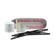 Sakura Front Wiper Blades & Filter Service Kit for Subaru Brumby AU5 1.8L 83-94