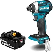 Makita DTD154Z 18V Li-Ion Brushless Impact Driver with 1 x 5.0Ah BL1850 Battery