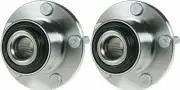 Hub Bearing Assembly for 2008 Volvo C70 Fit ALL TYPES Wheel-Front Pair