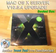 Apple Mac OS X 10.5.4 License Upgrade 10 to Unlimited Client MB6072/A Sealed Box