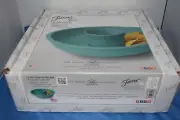 Fiesta Turquoise 1426 107 2-Piece Chip-N-Dip Set made in USA NIB
