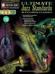 Ultimate Jazz Standards Jazz Play Along Book and CD NEW 000109250