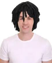HPO Adult Men’s Jamaican-British Musician Dreadlock Wig in Multiple Color