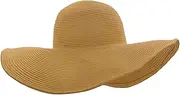 [Cauplse] Women Straw Hat Summer Wide Brim Sun Hat Floppy Foldable Roll Up Beach Hats