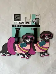 GForce Daschund Luggage Tags Set Of Two Brand New