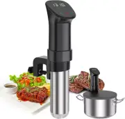 Sous Vide Machine-Suvee Cooker- Sous Vide Kit with Lid, Recipes-1000W Fast Heati