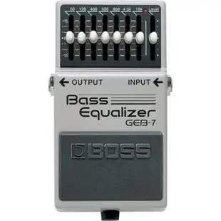 Boss GEB-7 Bass Equalizer EQ 等化器電貝斯 Bass 單顆效果器 (10折)