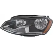 For Volkswagen GTI Headlight Assembly 2015-2017 Driver Side w/ Bulbs VW2502160 (for: Volkswagen)
