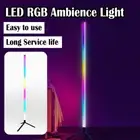 Floor Lamp Plastic 105cm Led Floor Lamp For Bedroom 5W Rgb Lights Room Lamps