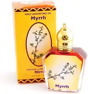 Holy Land Anointing Oil from Jerusalem, Myrrh, 1/3 oz Bottle from Israel, Made from Locally Sourced Herbs, Essences, and Oils | Great for Pastors, Priests and Clergymen