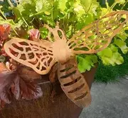 Honey Bee - Australian Made Rusted Metal Garden Art