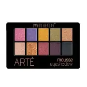 Swiss Beauty Arte Mousse Eyeshadow-Long Lasting-Waterproof-Highly Blendable-12g