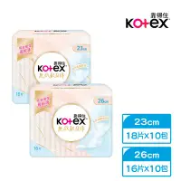 在飛比找環球Online優惠-Kotex 靠得住 無感軟Q棉(無感衛生棉) 日用 (23/