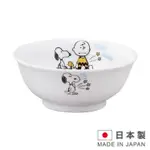 ASDFKITTY*日本製 SNOOPY史努比肚子餓 陶瓷拉麵碗/丼飯碗/大碗公-正版