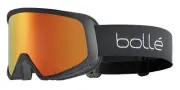 Bollé Bedrock Plus BG008001 Medium Unisex Ski Goggles Black Matte/Sunrise Cat 2