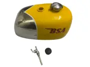 BSA B25 B40 B44 C15 VICTOR ENDURO ALUMINUM ALLOY YELLOW FUEL TANK/FIT FOR
