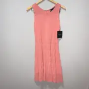 NWT Women's Cynthia Rowley Sleeveless Pink Dress Size Small