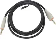 POENVFPO OFC Helmet Cable for MMX100 Plug Headphones and PC 1.2m Computer Accessories (Gray)