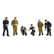OO Gauge Figures Factory Workers and Foreman Bachmann Scenecraft 36-403 People