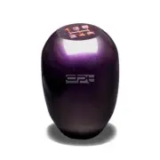 NRG RACING TYPE-R STYLE SHORT THROW 5-SPEED GEAR SHIFTER SHIFT KNOB PURPLE/RED