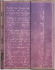 Marie Curie, Science of Radioactivity (Embellished Manuscripts Collection) Ultra Lined Hardcover Journal: Hardcover, Wrap Closure, 120 gsm, ribbon marker, memento pouch