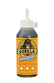 Gorilla Glue Original Waterproof Glue 236ml Bonds Wood Stone Metal & More