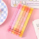 Gentle Morandi Color Highlighters Coding Markers 6 Pcs Cute