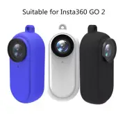 For Insta360 GO 2 Camera Silicone Protective Cover Anti-Shake Case Accessories