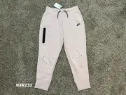NIKE SPORTSWEAR TECH FLEECE PINK BIG KIDS PANTS EXTENDED SIZE DD9153 601 SIZE L+