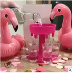 六杯分酒器      爆款分酒器六杯 醒酒器6 SHOT GLASS DISPENSER AND HOLDER