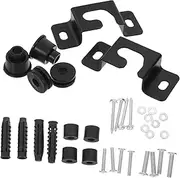 GETAJGHSD 1 Set Tv Wall Bracket for Flat Screens Lightweight Frame Easy Installation Space Saving Design Suitable for Drywall and Rental Walls