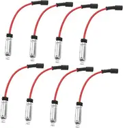 Generic 8pcs Ignition Wire Set Spark Plugs and Wires High Performance Spark Plug Wires Car Accesories Automotive Wire The Wire Wires and Spark Plugs Bn Spark Plug Ignition Wire Ng Copper