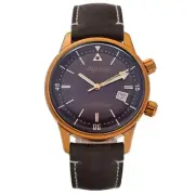 Alpina Seastrong Diver Heritage AL-525BR4H4 42mm Leather Automatic Men's Watch