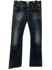 Jeans Woman Replay Ref W441 100% Cotton Size W30 Blue Color New