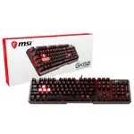 微星 VIGOR GK60 機械式鍵盤/有線/青軸/紅光/中文 現貨 廠商直送