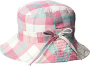 [BANZ] Toddler Bucket Sun Hat, White Check