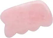 WRITWAA 1PC Facial Massage Tool Shaped Spa Board for Women Gentle Massaging Scraping Board for Skin Nourishment and Hydration Easy to Carry and Use