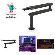 Mic Stand - Studio-Quality Low Profile Adjustable Microphone Arm with 360° Ro...