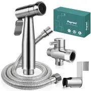 Handheld Bidet Sprayer for Toilet,Premium SUS304 Stainless Steel Bathroom Bid...