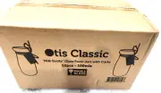 Otis Classic - Set of 12 Mini "Milk Bottle" Glass Honey Jars with Corks, 100ML