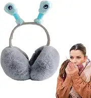 [Generic] Cute Earmuffs for Girls - Light up Tentacles Ear Protection Cover,Cold Weather Accessories Photo Props, Soft Plush Ear Covers for Parties Events