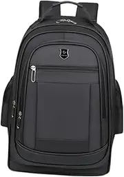 [BaotyJie] Rolling Backpack Carry on Luggage Bag Oxford Cloth Multipurpose Wheeled Laptop Backpack Computer Bag for Work Traveling