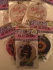 12 car air fresheners CHICKEN NUGGETS, MESSY BUN, HELLO BEAUTIFUL, SUNSHINE new