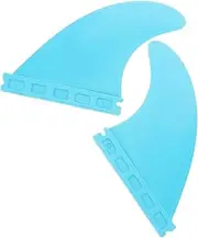TOYANDONA 1 Pair Paddle Fin Surfboard Accessory Water Stabilizer for Enhanced Stability Balance Traction Durable Surf Fin Replacement for Paddleboards for Tight Turns Steering Maneuvers