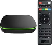 Smart TV Box with 1/2GB RAM 8/16GB ROM Quad Core Support H.265/WIFI/LAN/4K/3D 1080P HD Home Smart Media Player Set Top Box,2GB+16GB