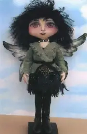 "Tish" Cloth Folk Art Fairy Doll Sewing Pattern By Susan Barmore