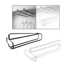Wine Glass Rack Under Cabinet Wine Storage Cup Shelf for Restaurant Cupboard