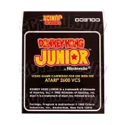 Atari 2600 Replacement Label - Donkey Kong Junior