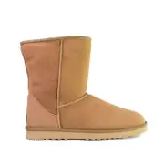 AS Ugg Boots Australia Double Face Sheepskin Men Warm Short Boots Water Resisant